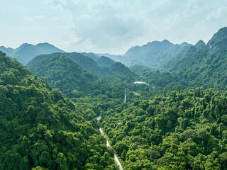Green mountains of Vietnam