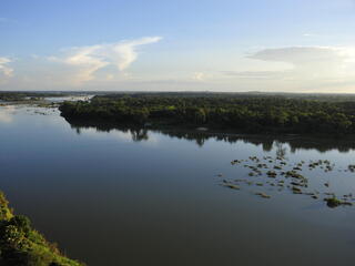 Aerial river Cambodia (Kampuchea)