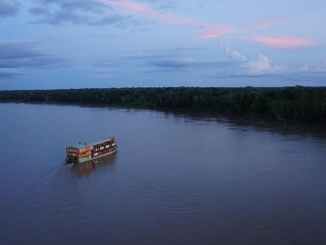 WWF Amazon River Cruise Delfin Exterior