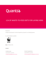 LCA of waste-to-feed diets for laying hens Brochure