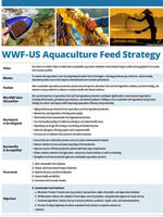 WWF-US Aquaculture Feed Strategy Brochure