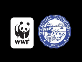 WWF and Hampton University logo