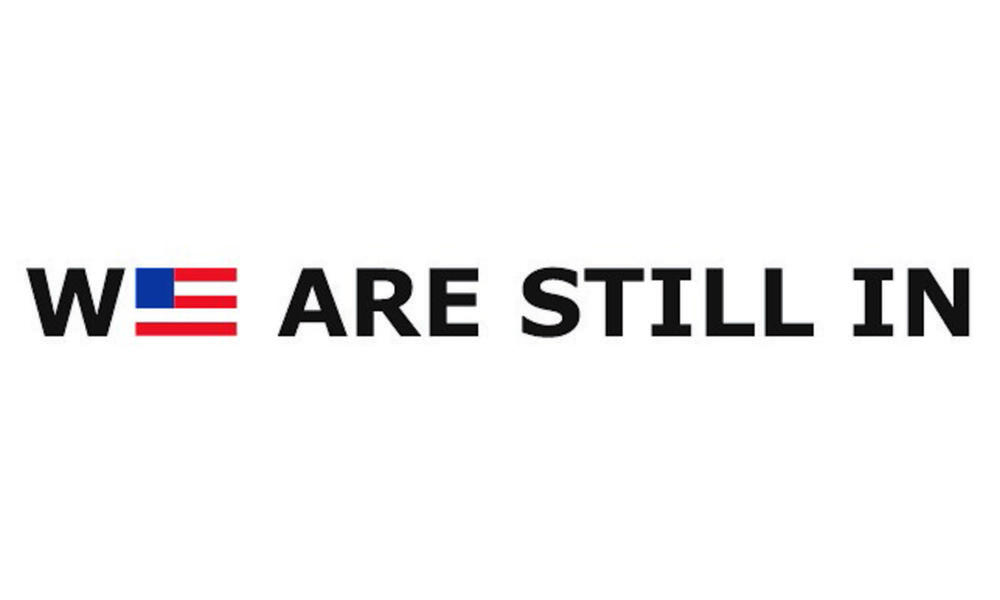 We Are Still In Logo