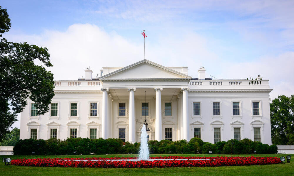 The White House in Washington, DC