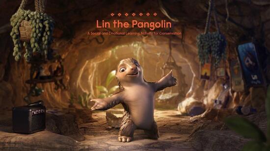 Lin the Pangolin Interactive Presentation