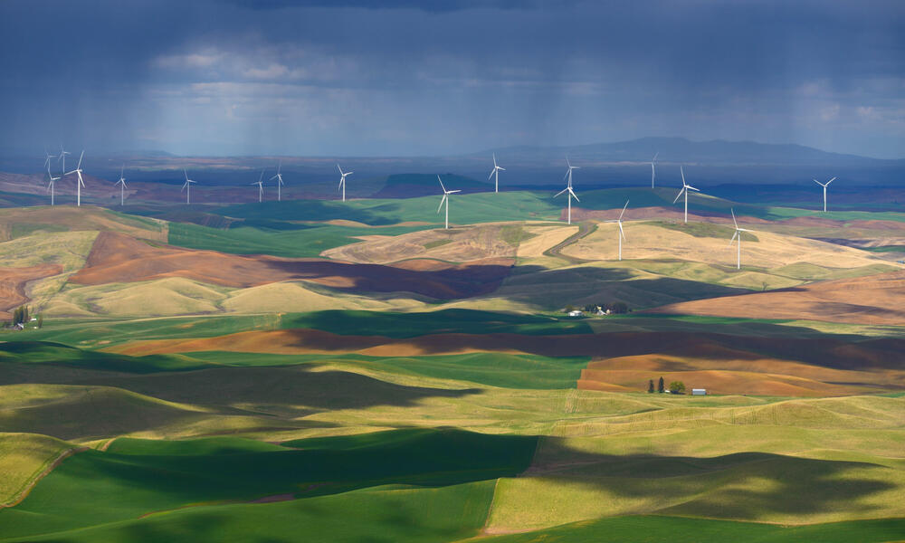 wind farm in United States