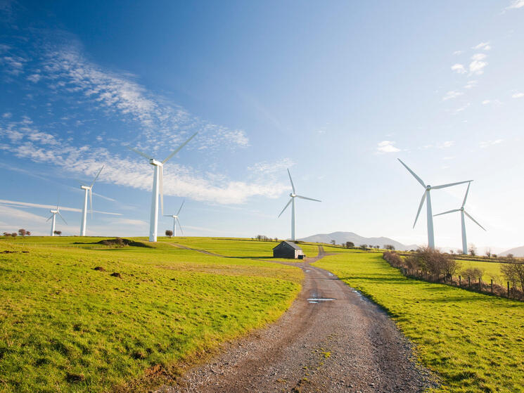 wind farm in the UK