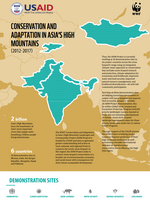 Conservation and Adaptation in Asia’s High Mountains (2012-2017) Brochure