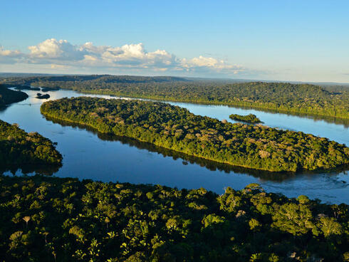  Overview of Juruena river, Juruena, Brazil