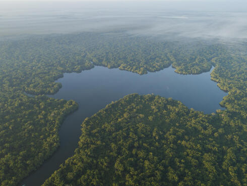 The Comet lagoon, Usumacinta river.