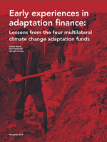 Early Experiences In Adaptation Finance Brochure