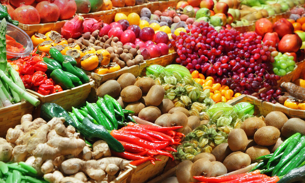 Food at market