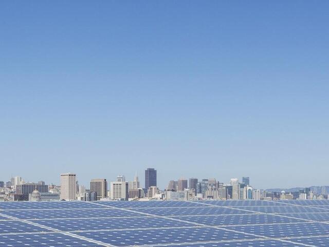 solar panels, San Francisco