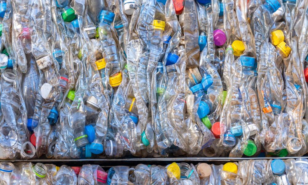 plastic ready for recycling